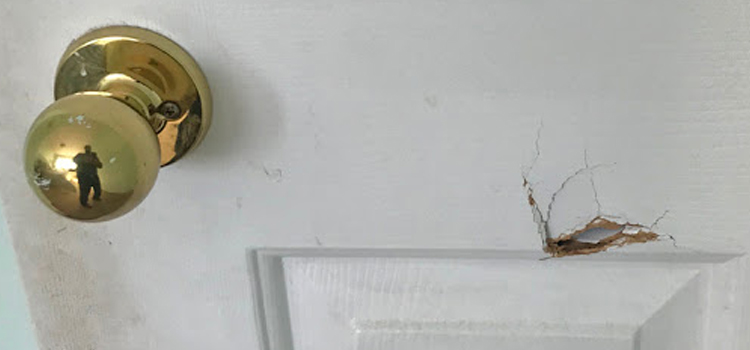 interior door hole repair East Pasadena